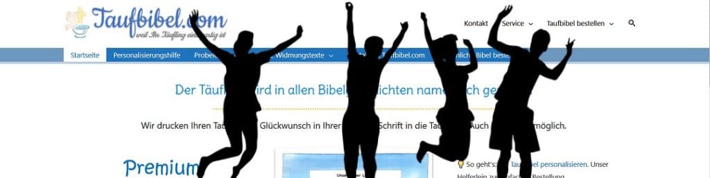 Hurra Taufbibel.com ist neu